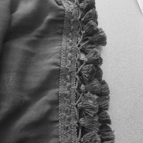 Retro Threads Black tassel pants size XXL. - Picture 4 of 7